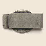 Concho Money Clip - Nickel Silver - Yuketen - STAG Provisions - Accessories - Misc. Jewelry
