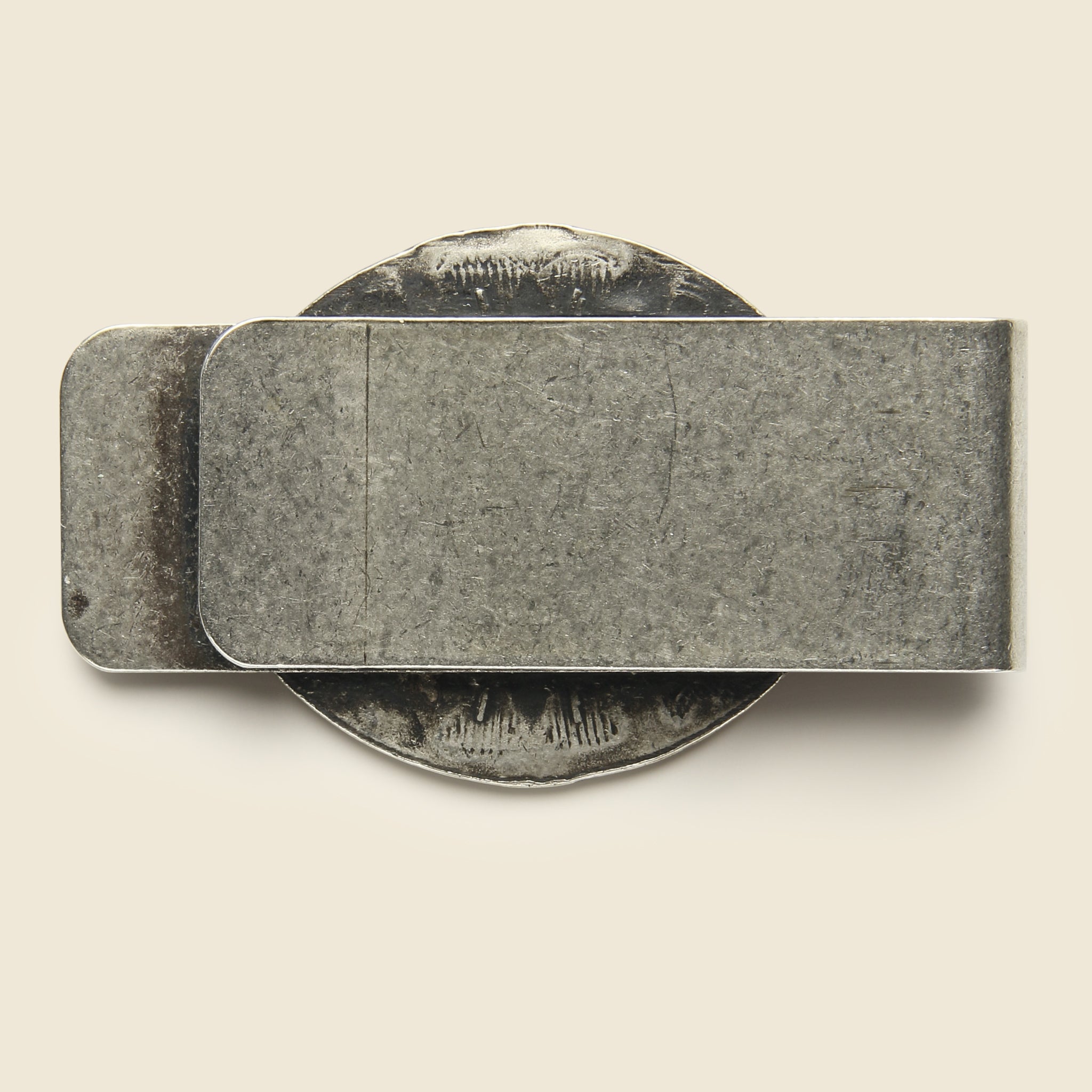 Concho Money Clip - Nickel Silver - Yuketen - STAG Provisions - Accessories - Misc. Jewelry