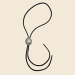 Leather Bolo Tie - Nickel Silver/Leather - Yuketen - STAG Provisions - Accessories - Ties