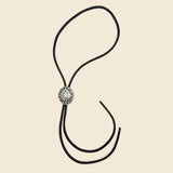 Leather Bolo Tie - Nickel Silver/Leather - Yuketen - STAG Provisions - Accessories - Ties
