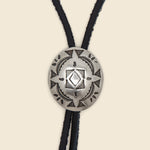 Leather Bolo Tie - Nickel Silver/Leather - Yuketen - STAG Provisions - Accessories - Ties