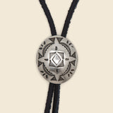 Leather Bolo Tie - Nickel Silver/Leather - Yuketen - STAG Provisions - Accessories - Ties