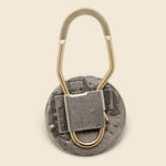 Concho Key Chain Round Flower - Nickel Silver - Yuketen - STAG Provisions - Accessories - Key Chains