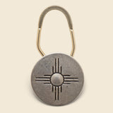 Concho Key Chain Round Zia - Nickel Silver - Yuketen - STAG Provisions - Accessories - Key Chains