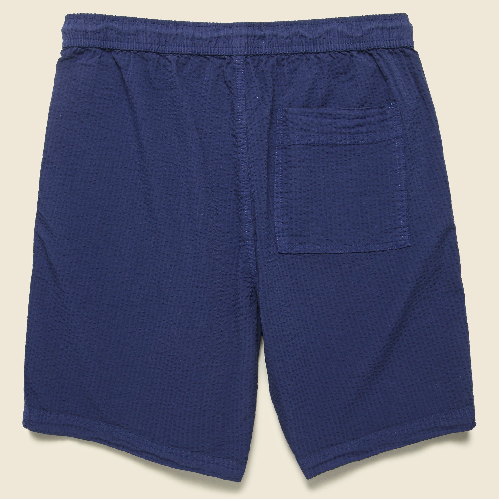 Seersucker Saturday Short - Navy - Alex Mill - STAG Provisions - Shorts - Solid