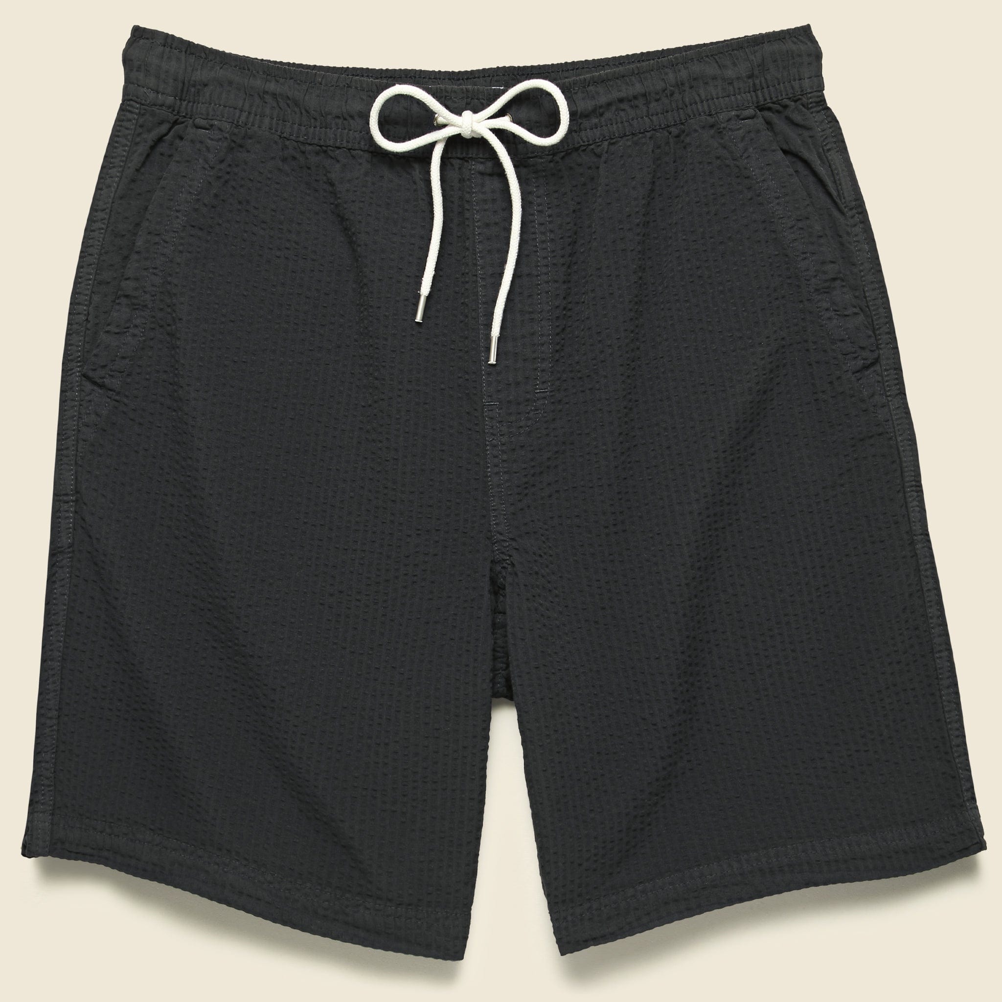 Seersucker Saturday Short - Washed Black - Alex Mill - STAG Provisions - Shorts - Solid