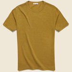 Standard Crew Tee - Golden Khaki - Alex Mill - STAG Provisions - Tops - S/S Tee