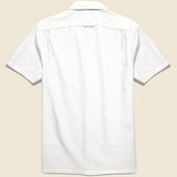Seersucker Camp Shirt - White - Alex Mill - STAG Provisions - Tops - S/S Woven - Other Pattern